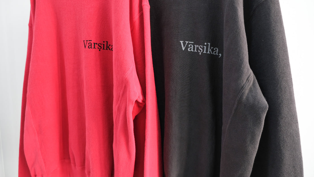 不要|Over dyed Sweat Shirt with A.S|Fujimoto 23SS|えん -en-