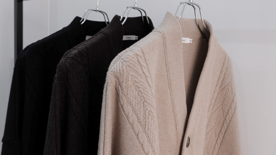 折衷|Yukigumo Hanten Cardigan|YASHIKI 22AW|えん -en-