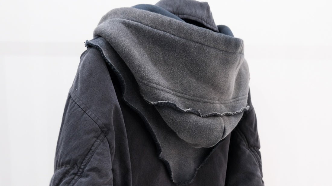 退廃|Broken Hoodie and Mini Bag|Fujimoto 23AW|えん -en-
