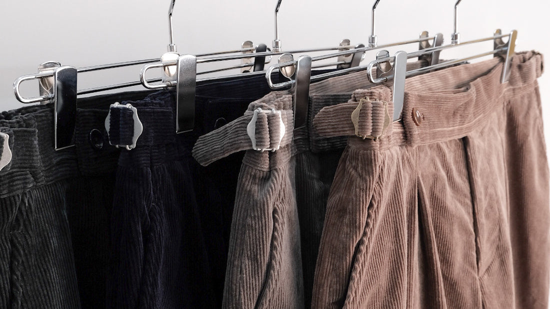 もちもち|2-Tack Corduroy Pants|SAYATOMO 22AW|えん -en-