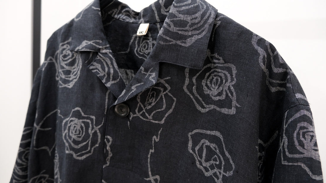 一息|engawa skipper shirt|satou 23SS|えん -en-
