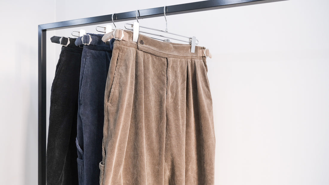 生かす|2-Tack Corduroy Painter Pants|SAYATOMO 23AW|えん -en-