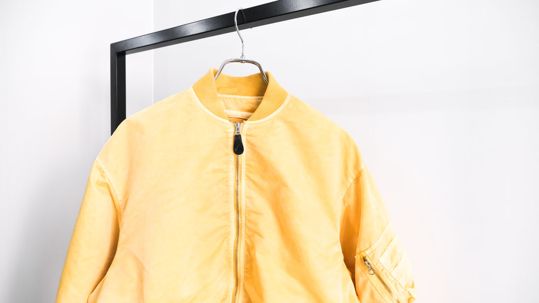 また|HAND-DYED BOMBER JACKET|INNAT 24AW|えん -en-