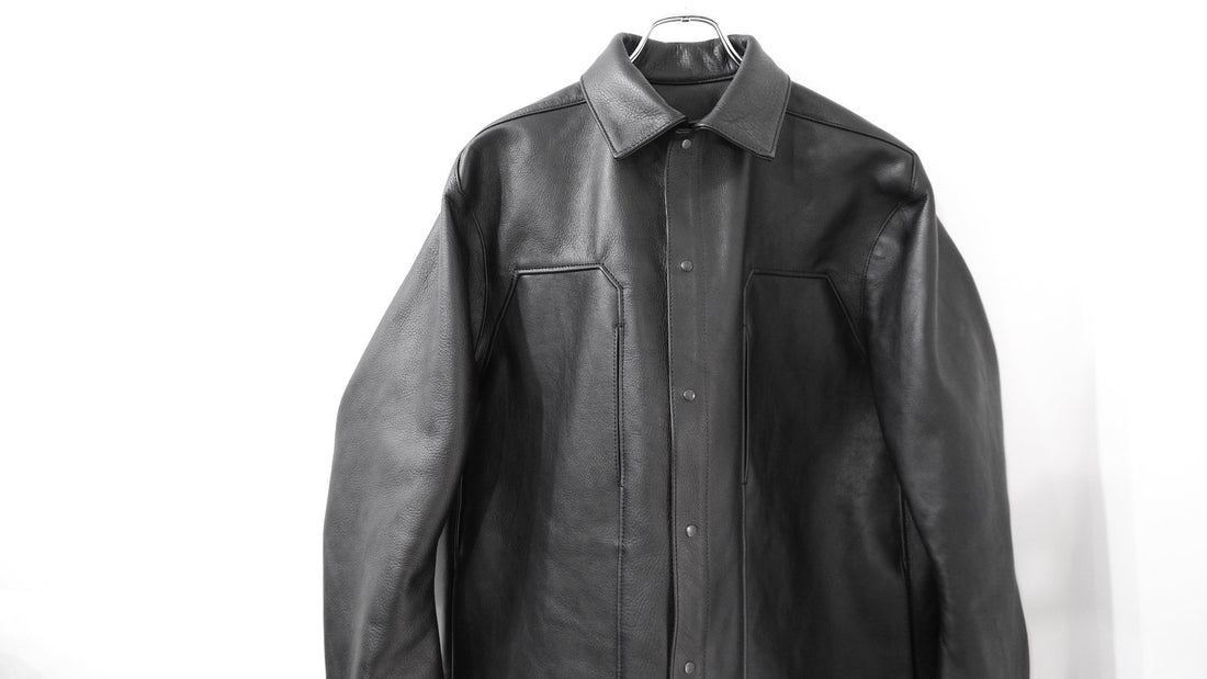 異|6 Pocket Panel Leather Work JKT|OPPOSE DUALITY 25SS|えん -en-