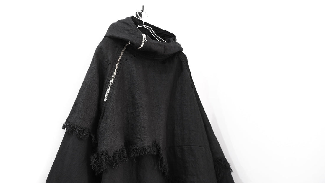 過ぎ|Faded Anorak Coat|Fujimoto 25SS|えん -en-