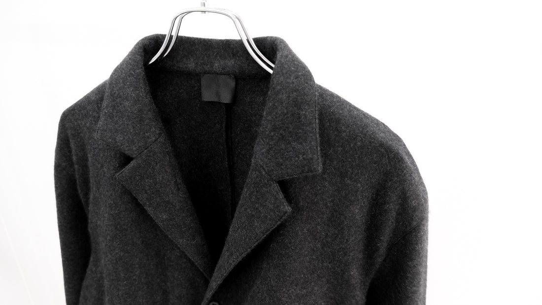 至|縮絨カシミアニットジャケット|山内|えん -en-