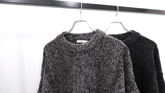告げる|Shusetsu Boucle Knit|YASHIKI 25AW|えん -en-