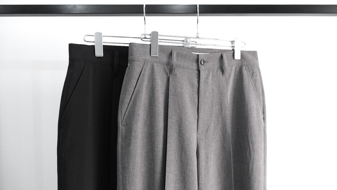 合わせ|1-Tack Baggy Slacks|SAYATOMO 25SS|えん -en-