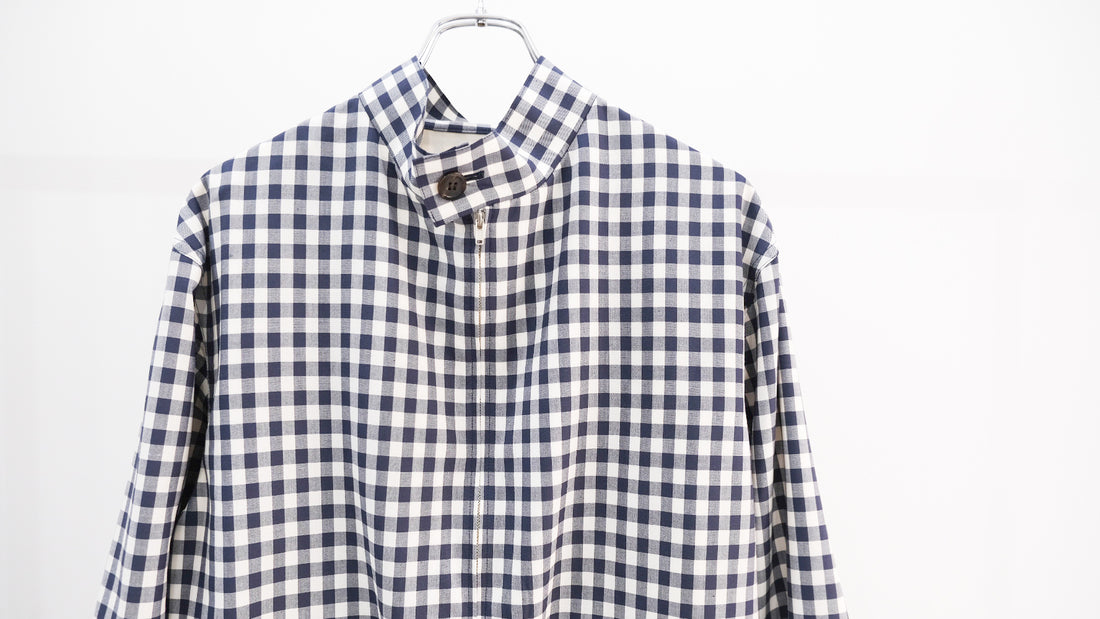 共存|WOOL STAND COLLAR BLOUSON|FUJI 24SS|えん -en-