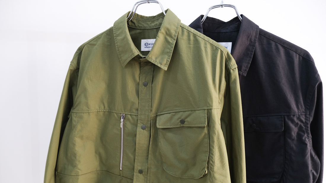 一方で|Cotton Poplin Multi Pocket Shirt|KUON 23AW|えん -en-