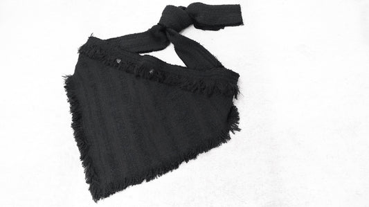 いかに|Veiled My Tweed Wrap & Bag|Fujimoto 24AW|えん -en-