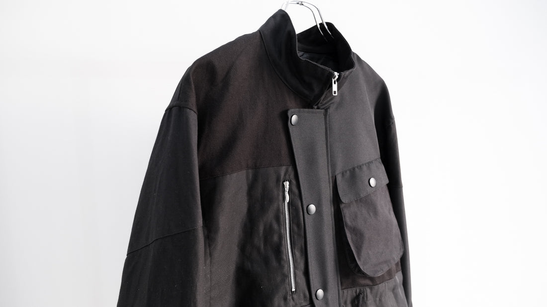 いらず|Tonal Patchwork Jacket|KUON 23AW|えん -en-