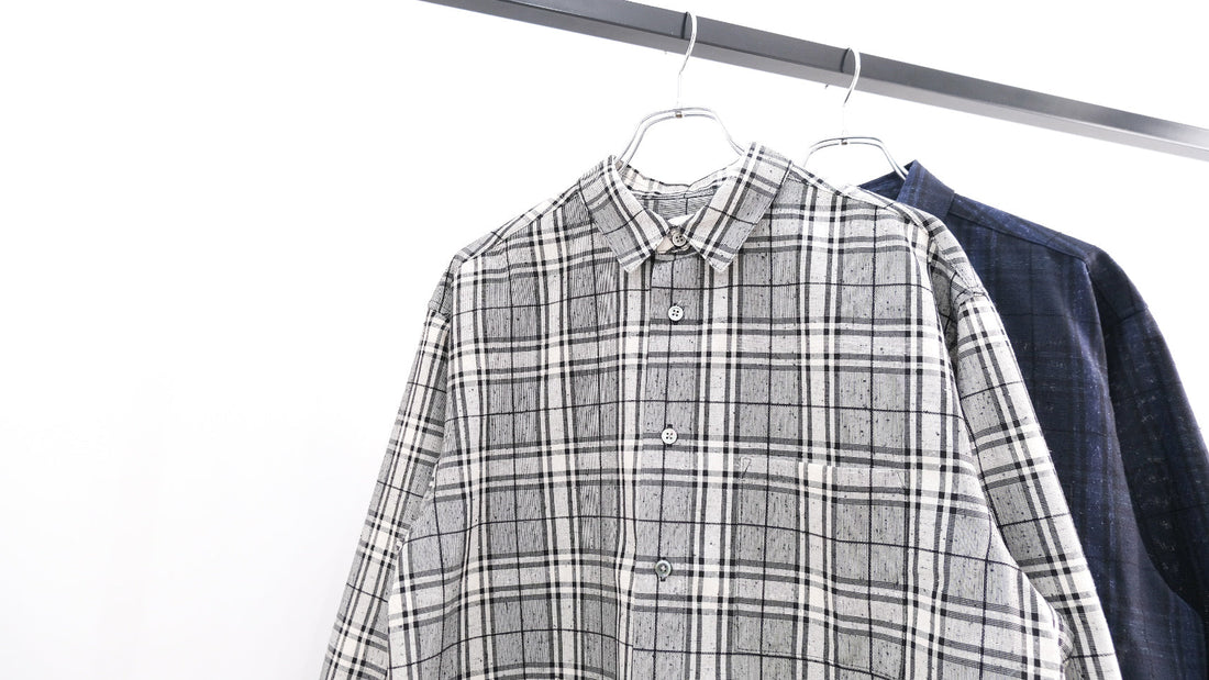 共|CLASSIC POCKET SHIRT B|POLYPLOID 25AW|えん -en-