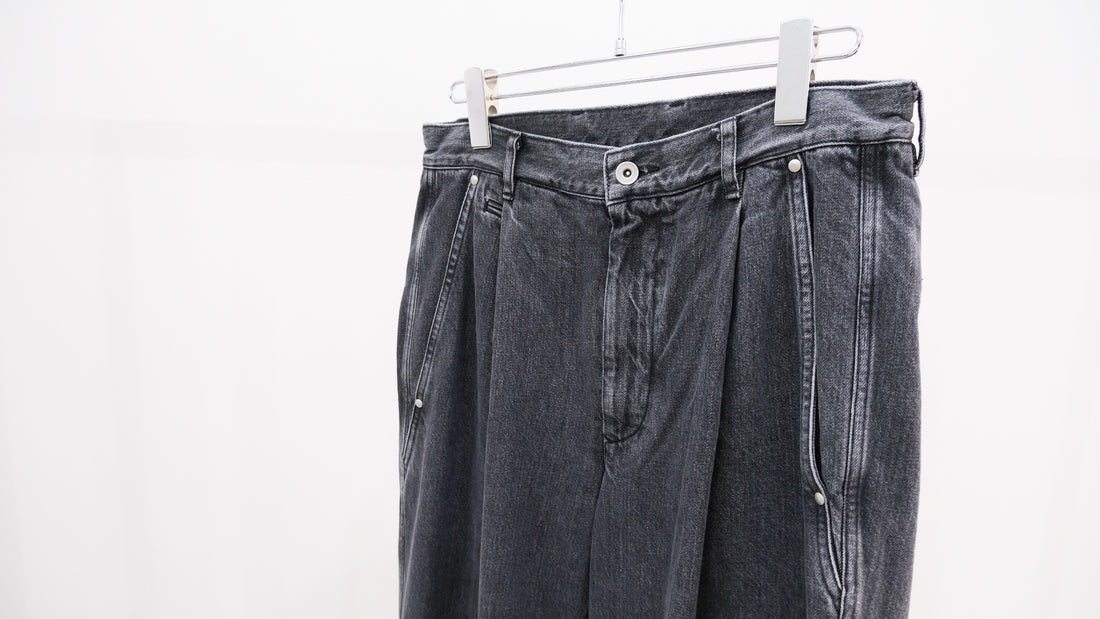 余韻|OLD DENIM WIDE PANTS|ULTERIOR 23AW|えん -en-