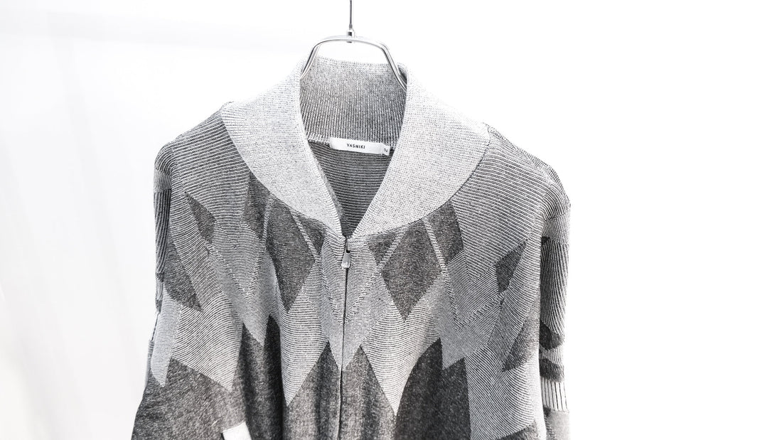 一方|Seika Knit Blouson|YASHIKI 25SS|えん -en-
