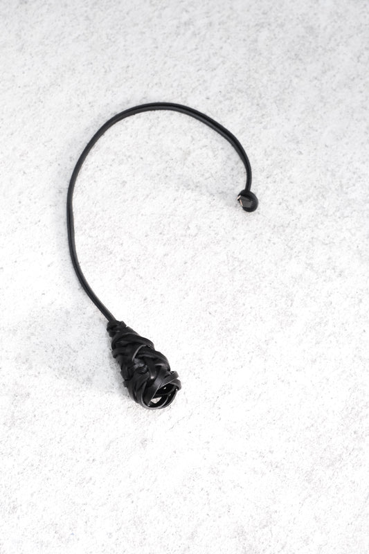 take leather key necklace