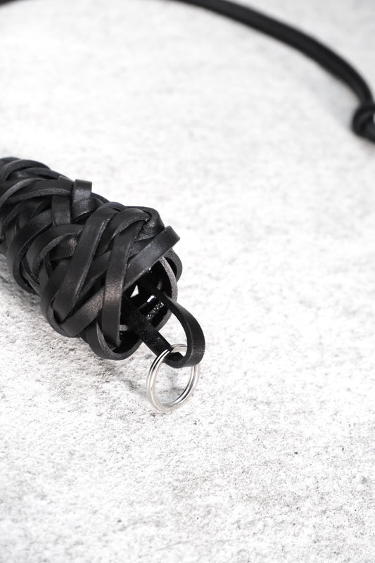 take leather key necklace