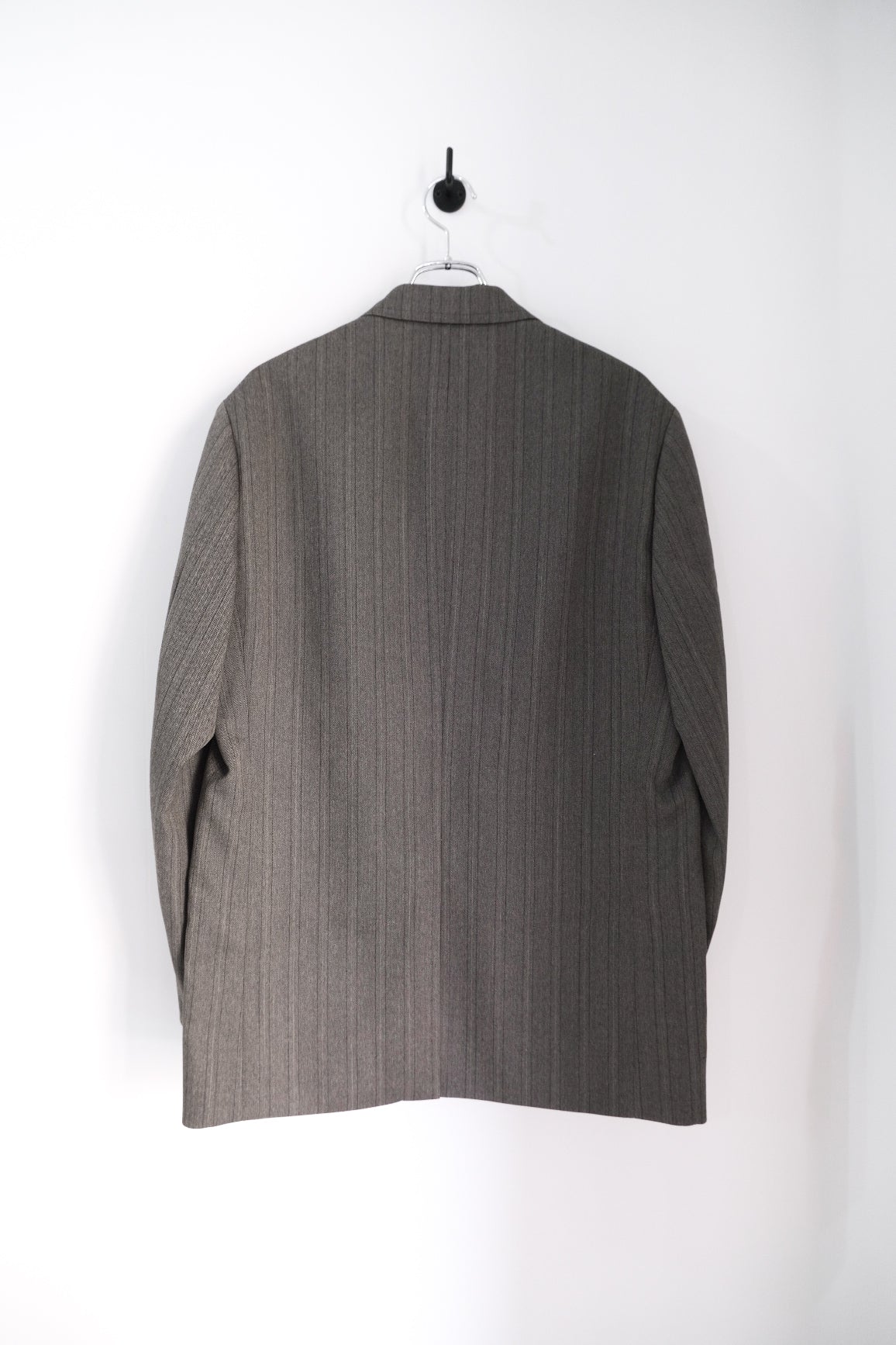 MELANGE HERRINGBONE STRIPE 2B JKT