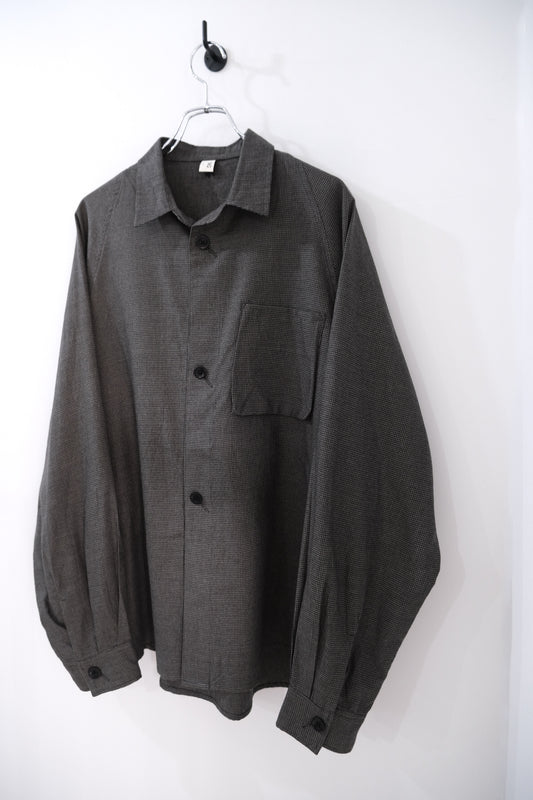 nemaki wide check shirt