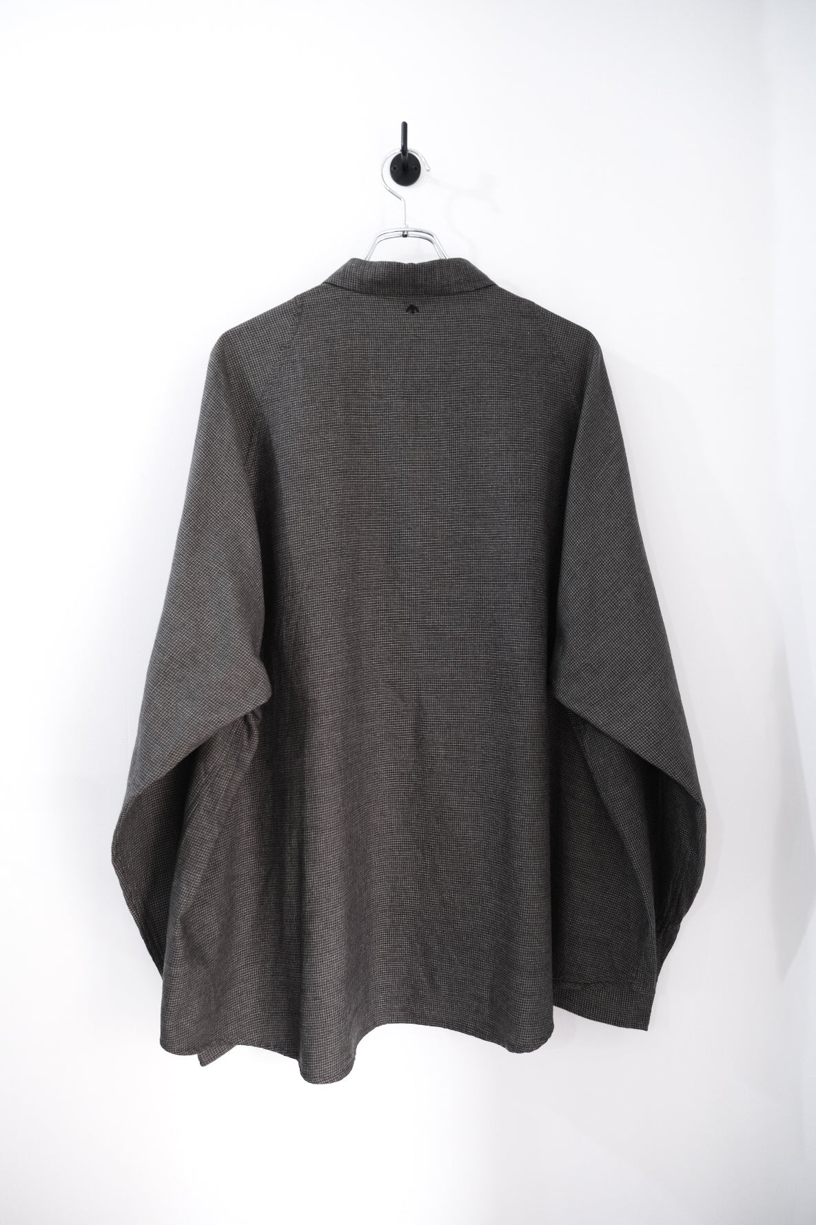 nemaki wide check shirt