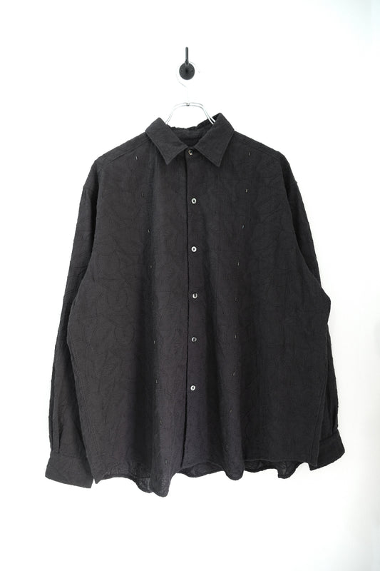 Cotton embroidary beads shirt