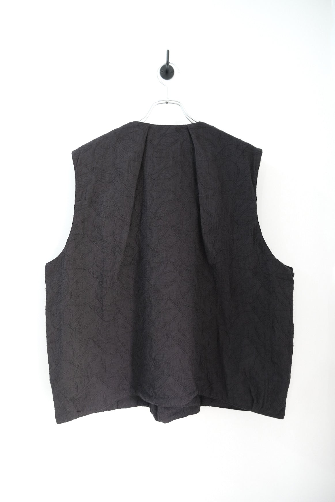 Cotton embroidary beads vest
