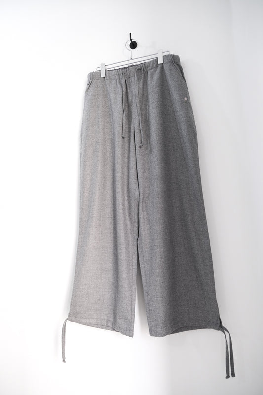 wool cashmere easy pants