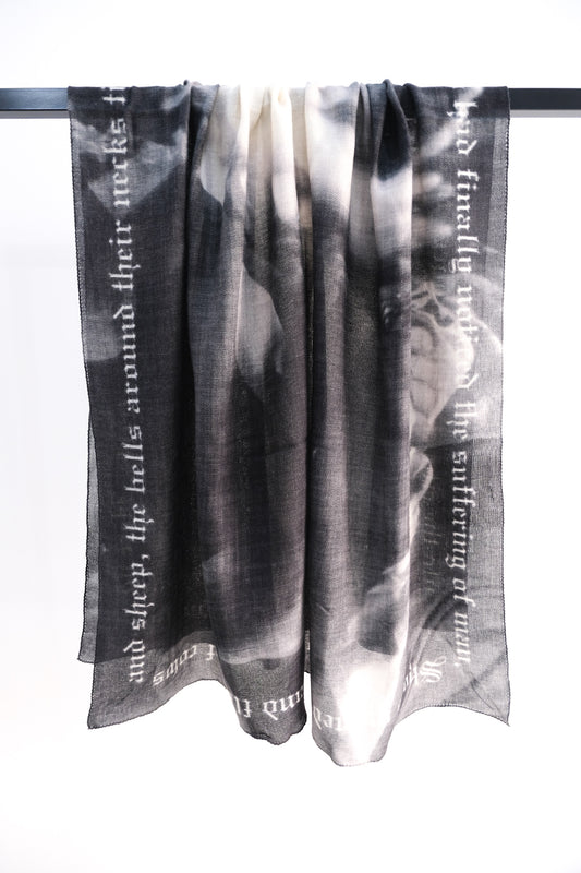 Large Shawl "Deep River"