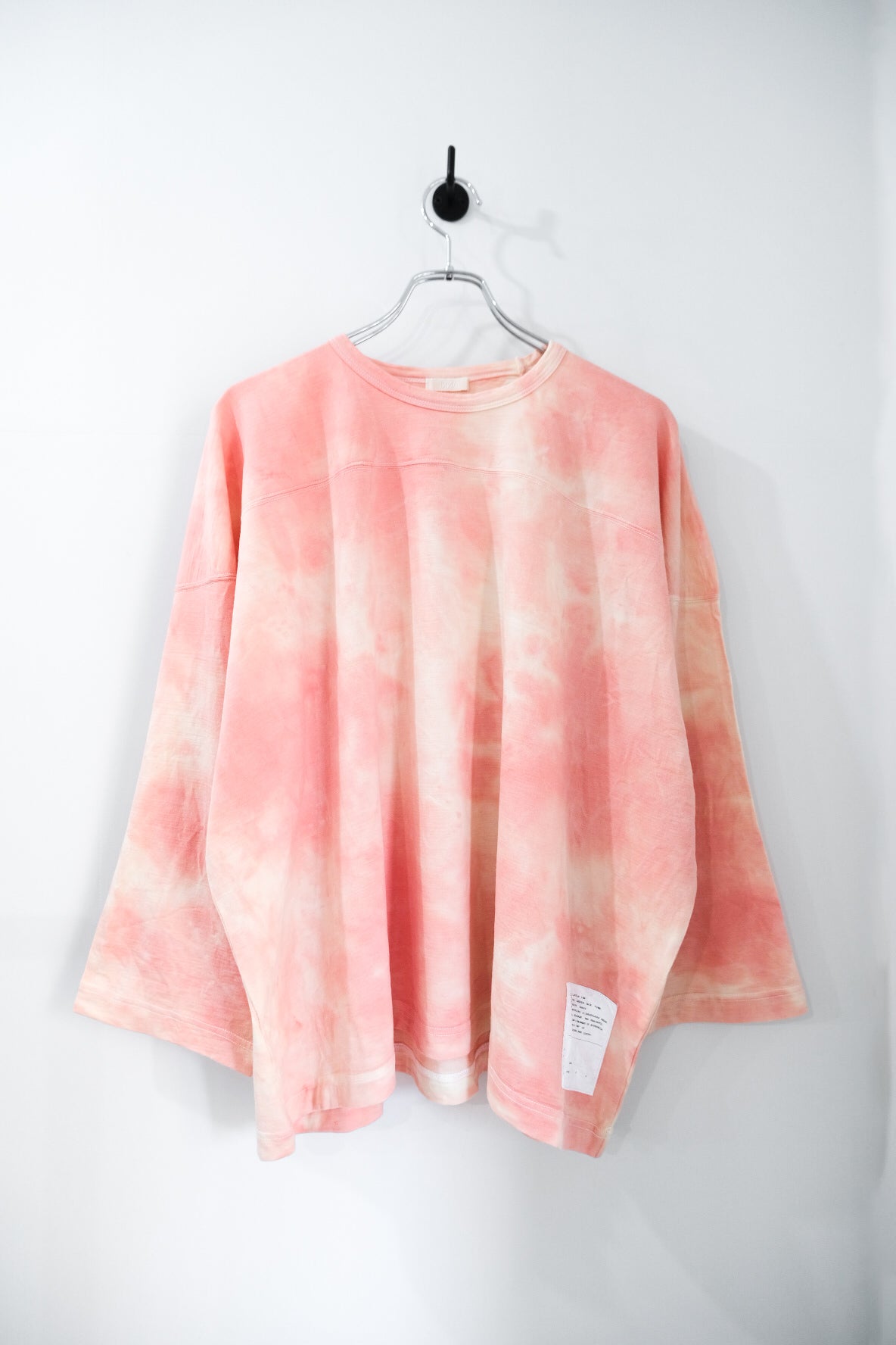 WOOL TIE-DYE FOOTBALL TEE