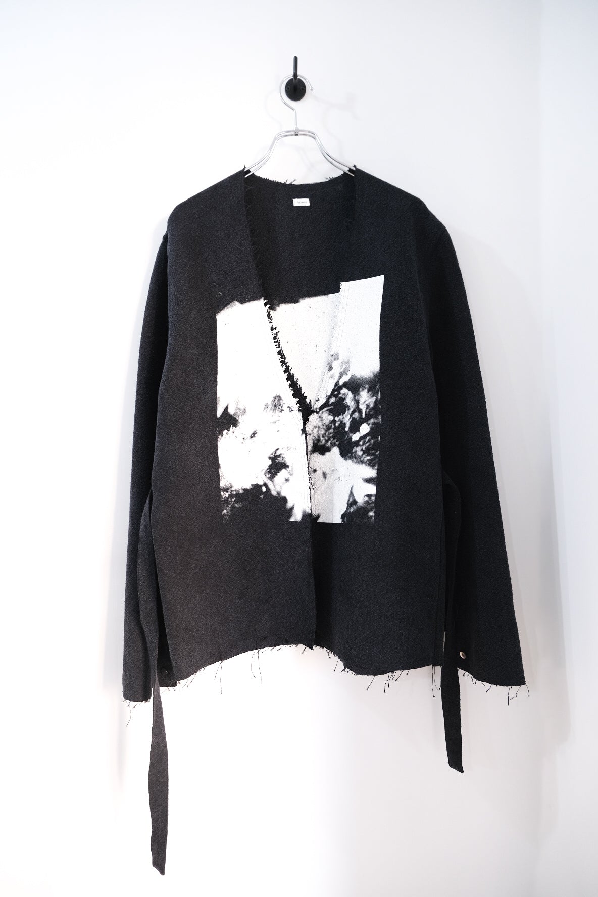 Printed S/C Oxford Less Jacket