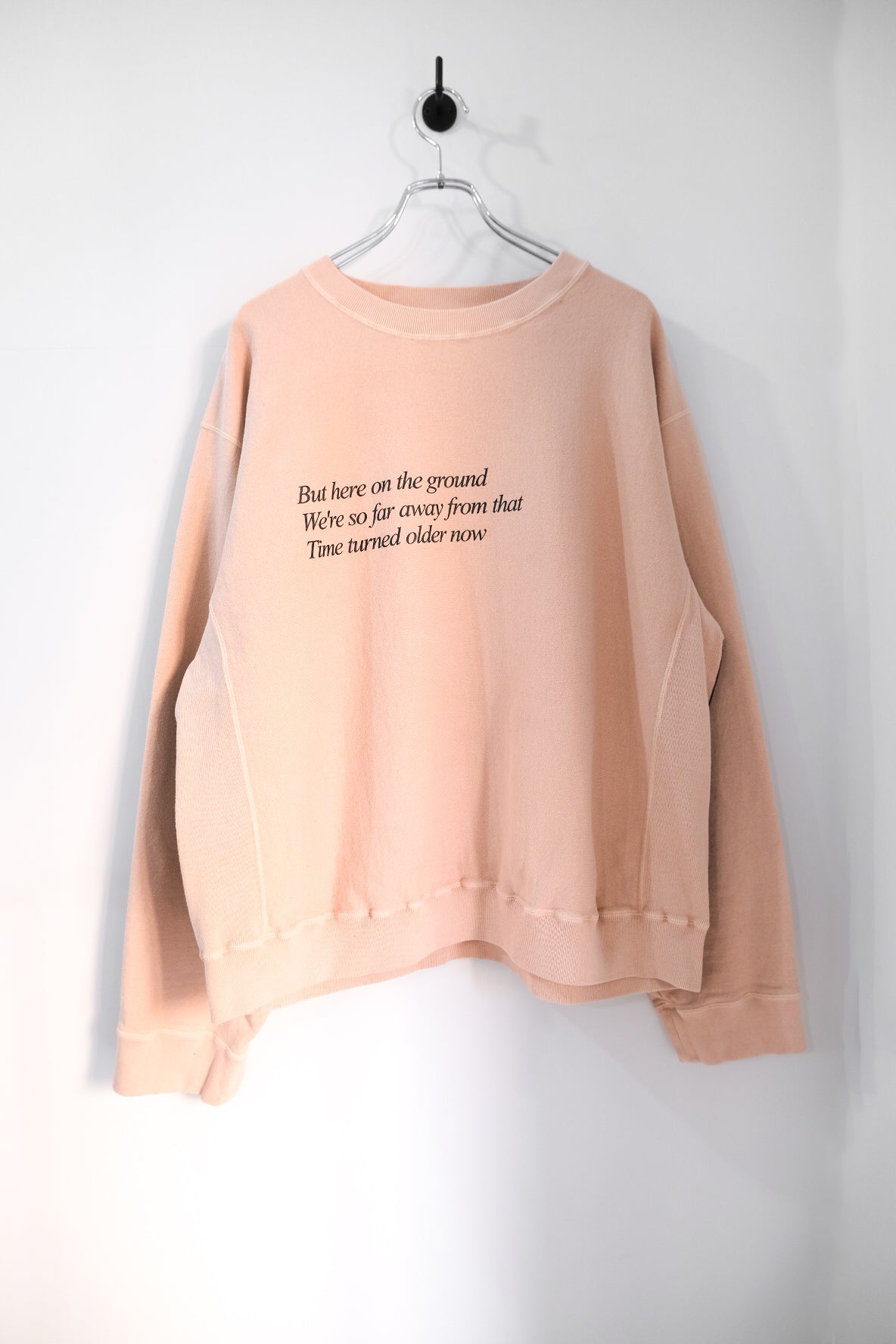 【30% off】Overdyed Sweat Shirts "BROKEN THINGS"