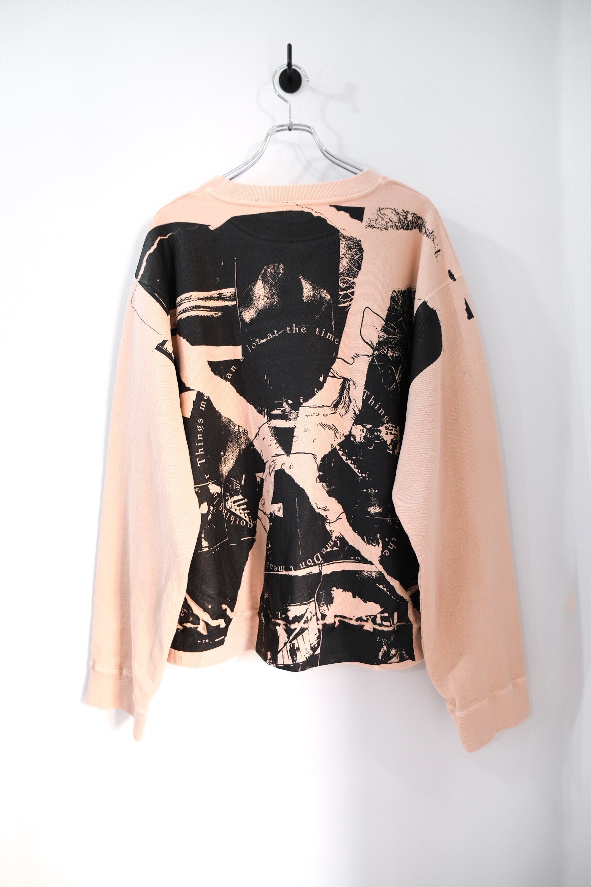 【30% off】Overdyed Sweat Shirts "BROKEN THINGS"
