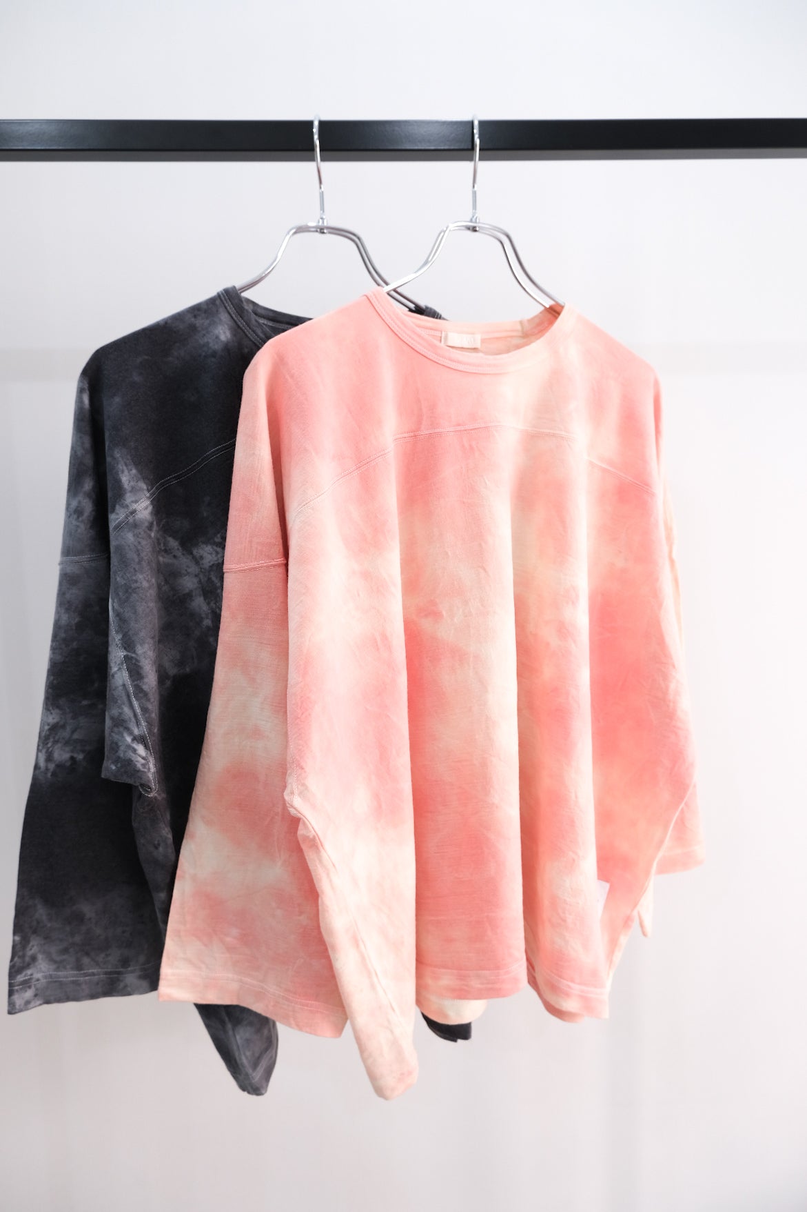 WOOL TIE-DYE FOOTBALL TEE