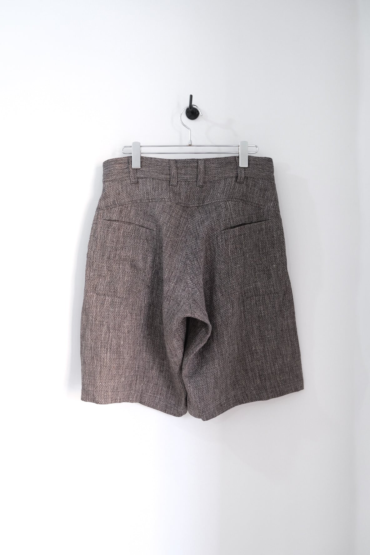 6 Pocket Panel Linen Shorts