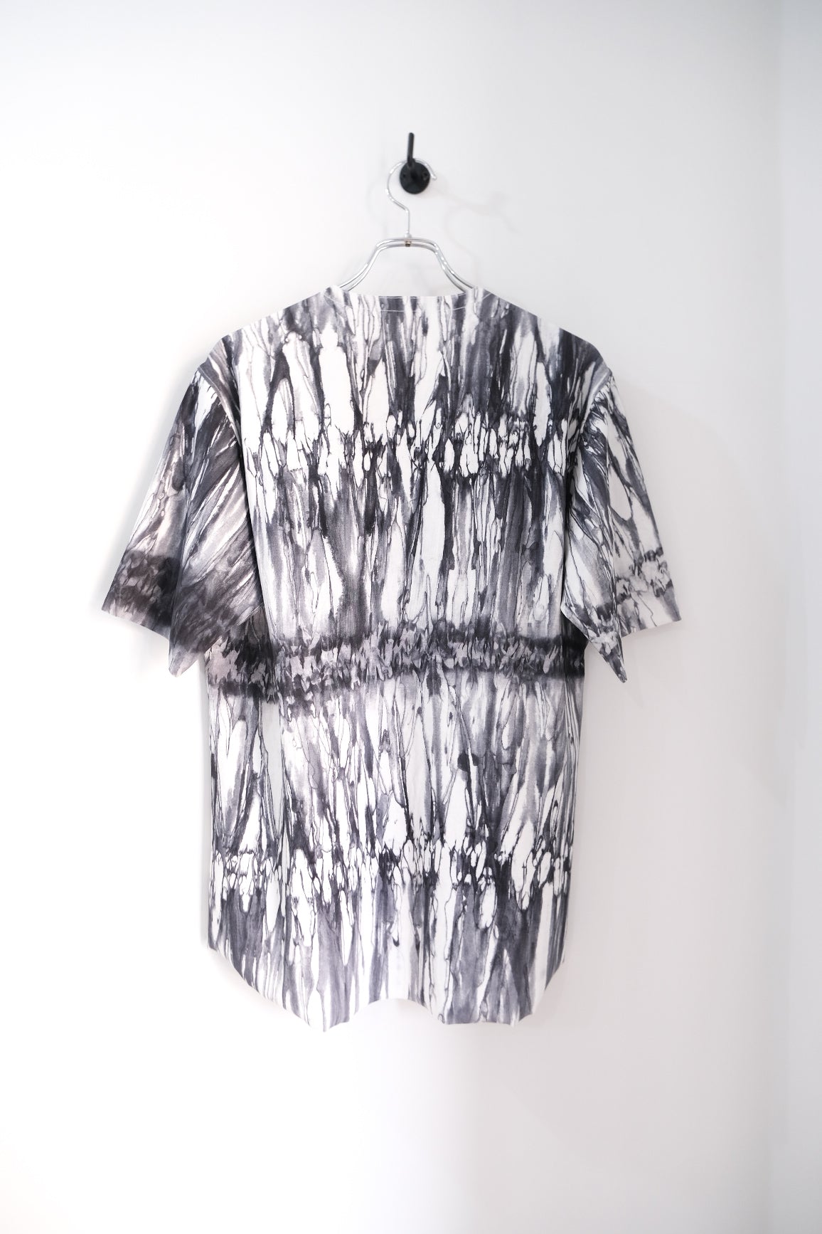 有松絞り・強撚フリーカットポンチ・ショートスリーブTシャツ