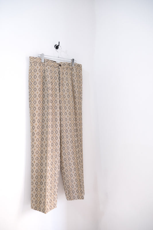 HEAVY WOOL 1TUCK EASY SLACKS