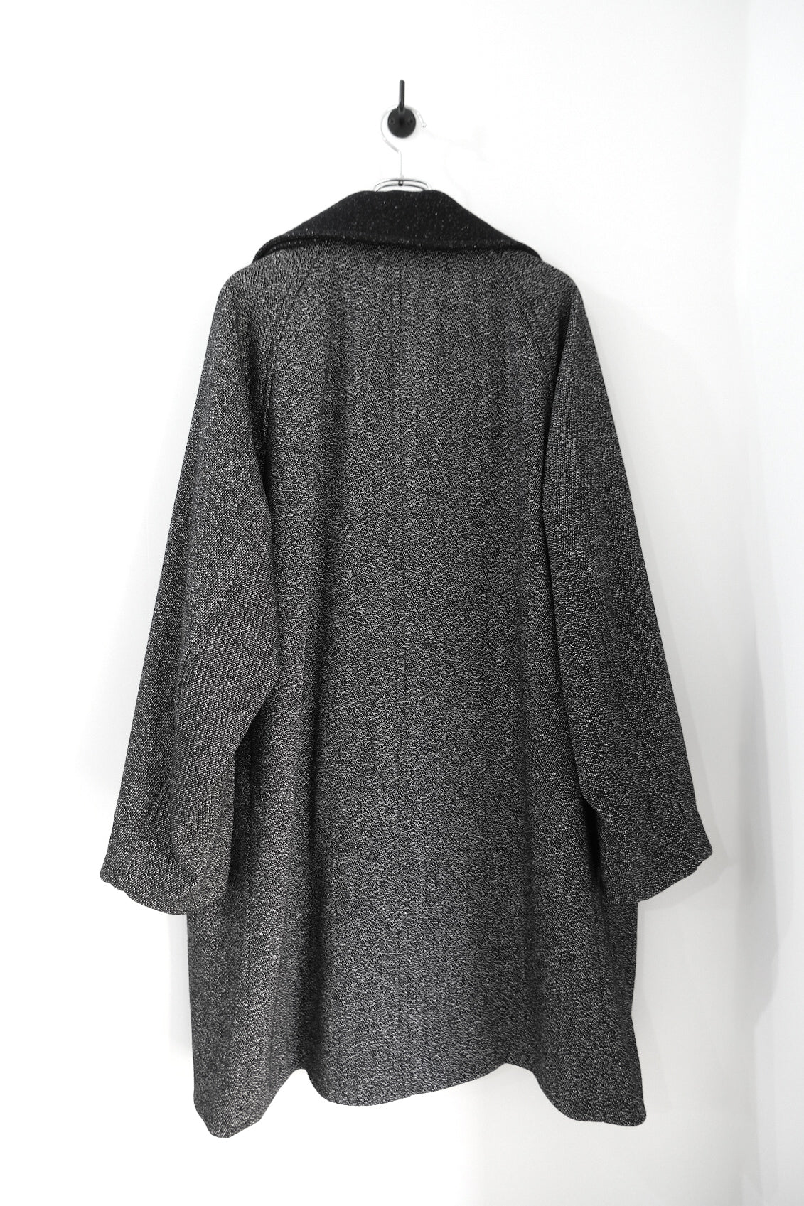 WOOL SILK KERSEY DB COAT