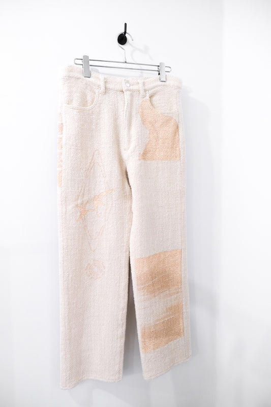 【30% off】Hidden Prints Wool Roving Trousers