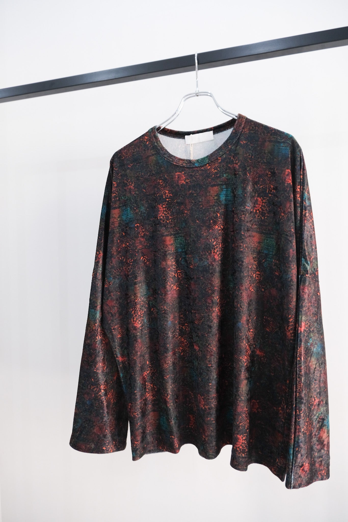 Mandala print dolman T