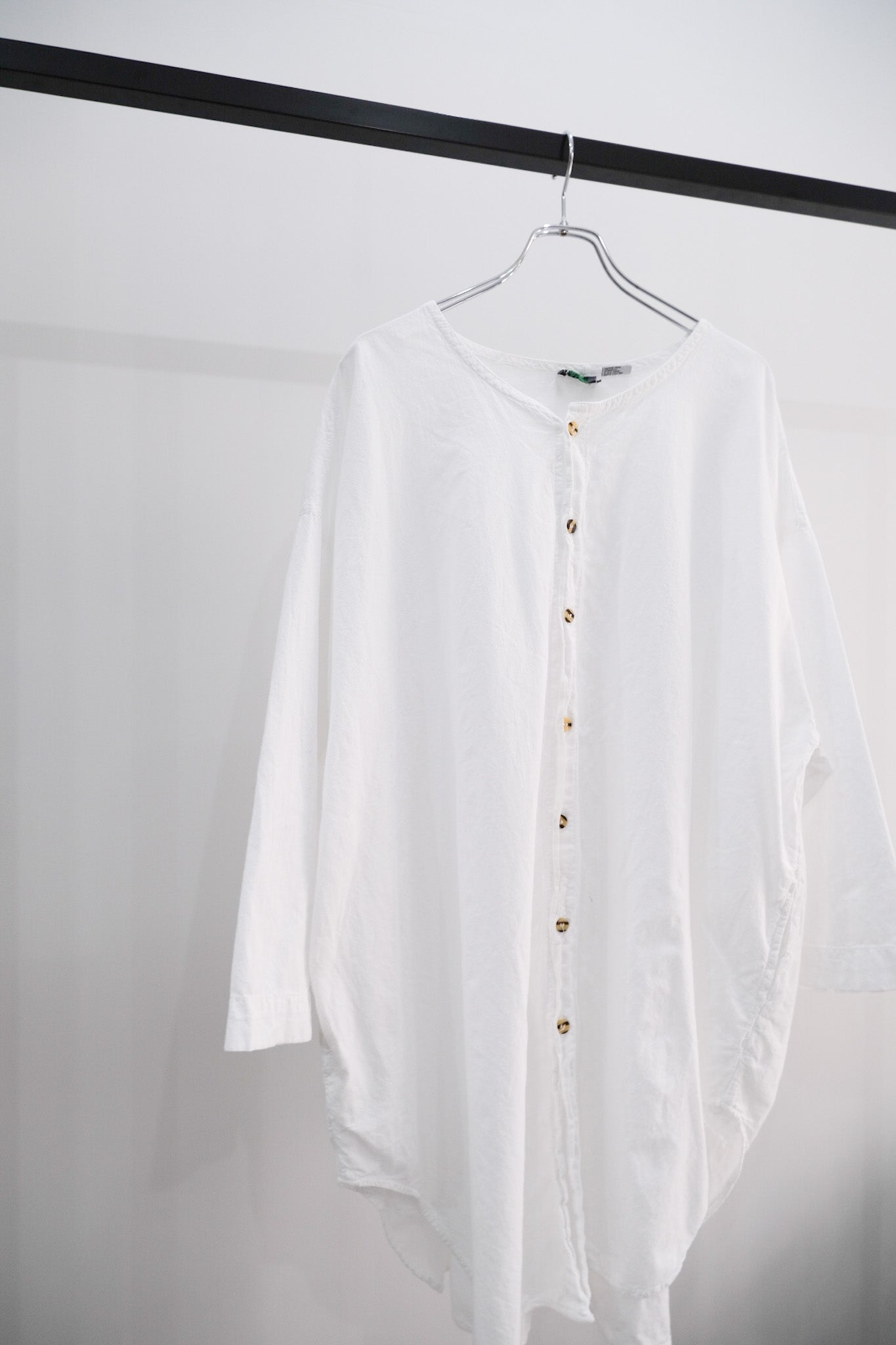 Cotton No Collar Coat