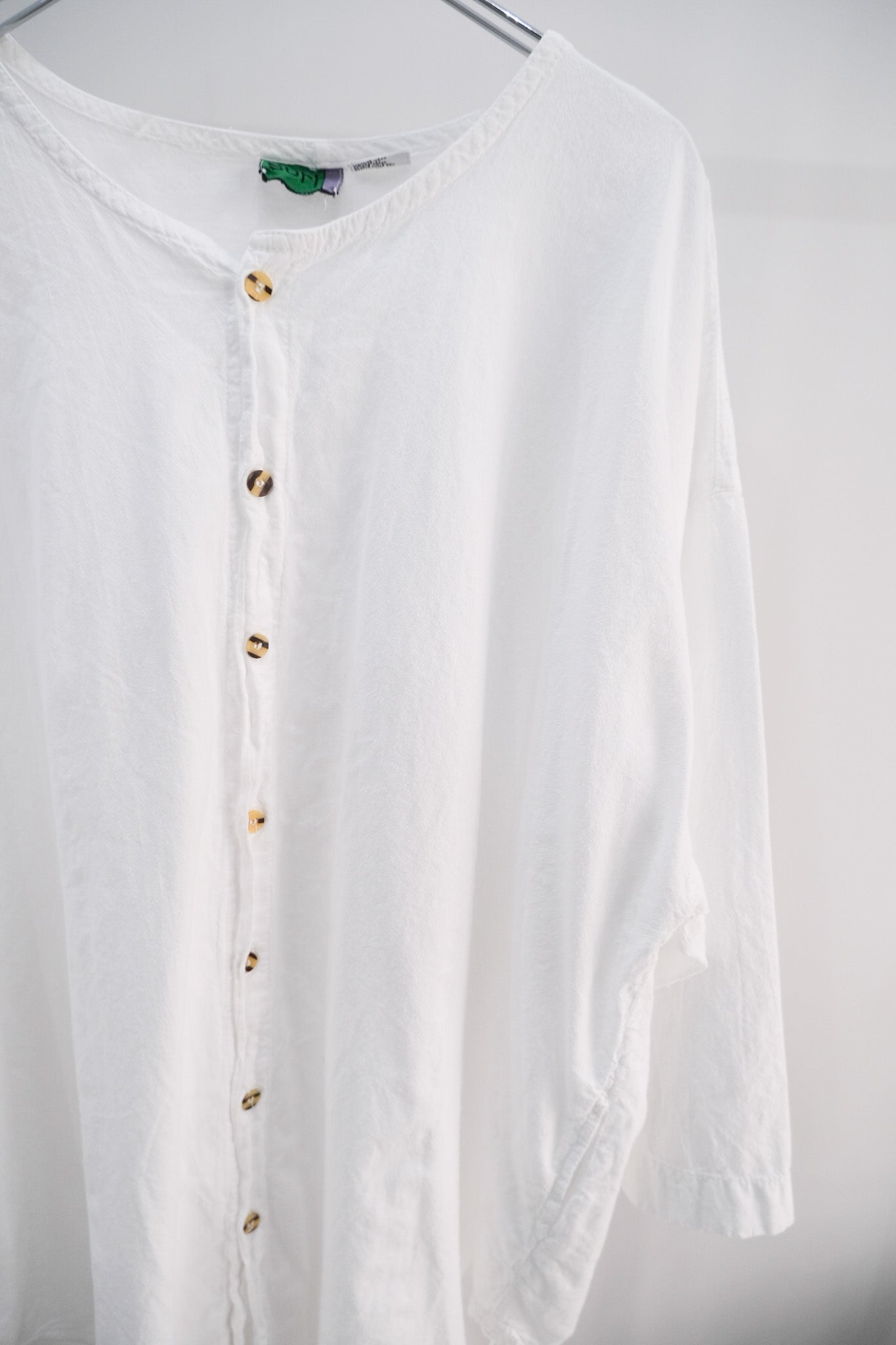 Cotton No Collar Coat