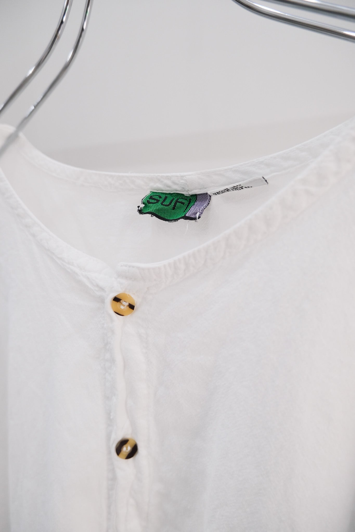Cotton No Collar Coat
