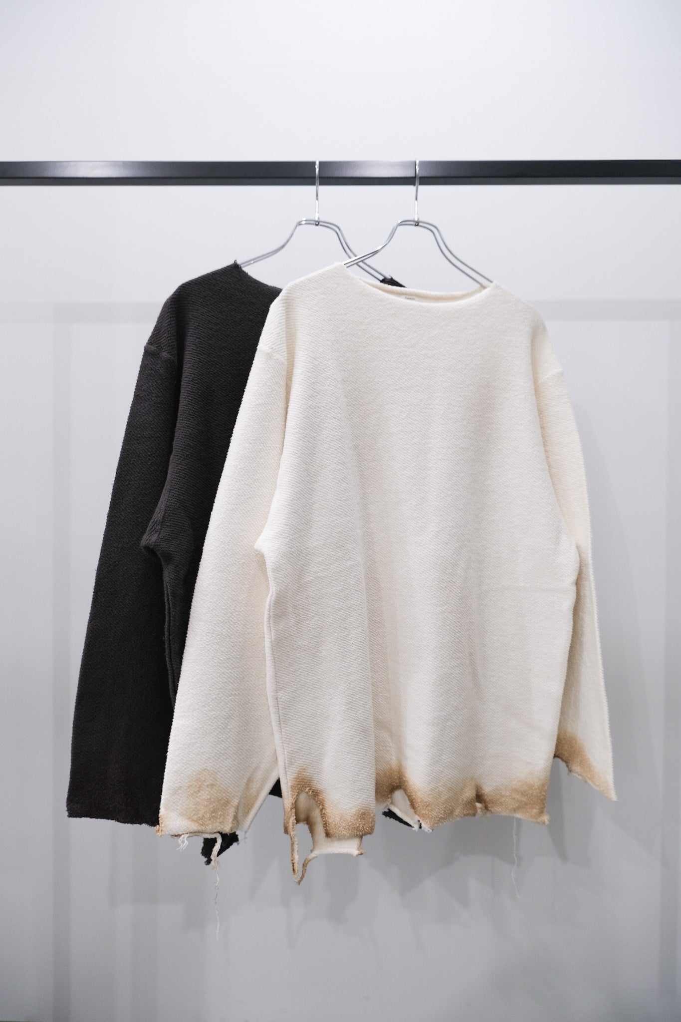 Burned Sweat Shirts with Wings
