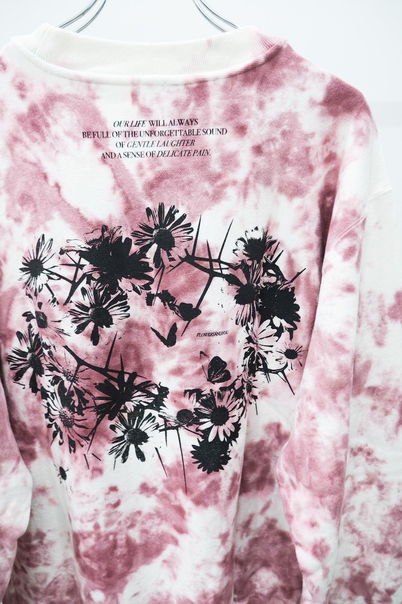 Acid Sweat Shirt "FLOWERS"