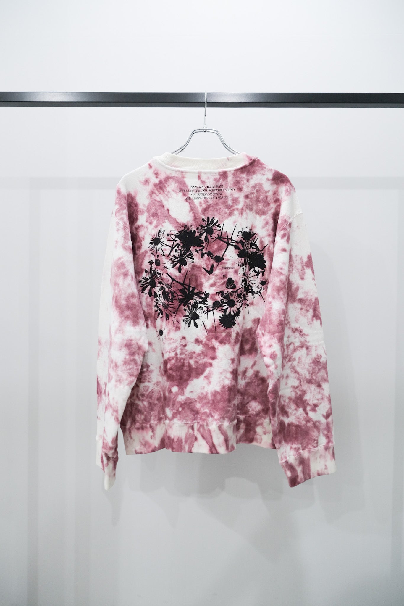 Acid Sweat Shirt "FLOWERS"