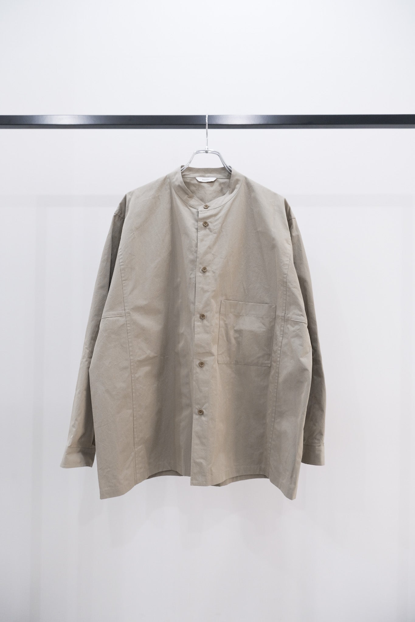 SQ AH BAND COLLAR SHIRT