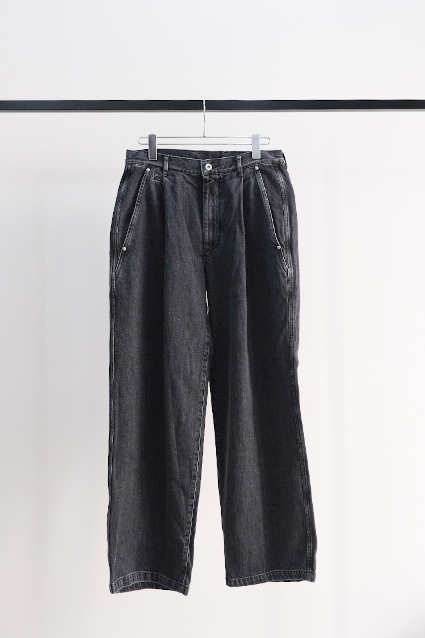 OLD DENIM WIDE PANTS