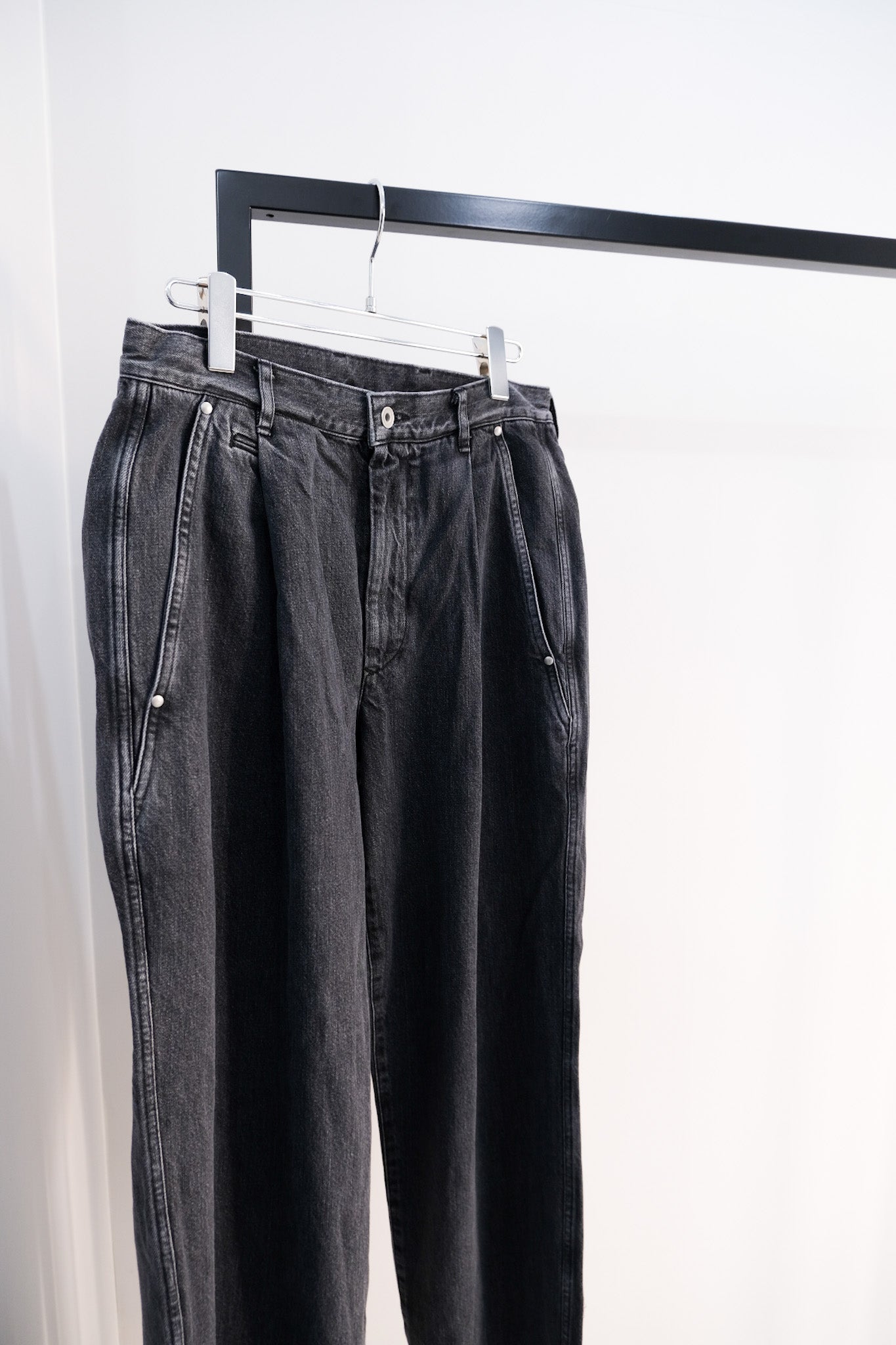 OLD DENIM WIDE PANTS
