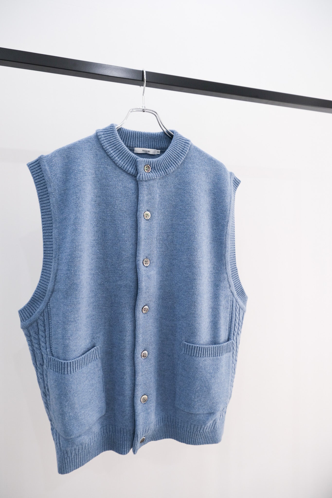 Shiraiki Vest｜YASHIKI 23AW｜えん -en-