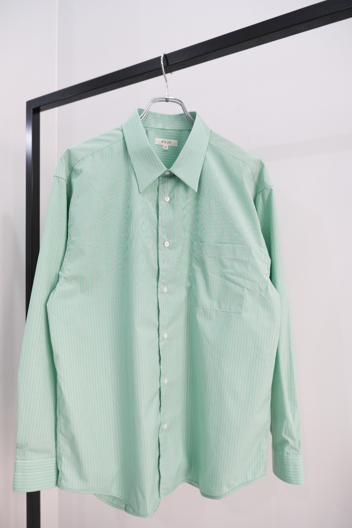 Stripe pure Cotton Shirt｜FUJI 23AW｜えん -en-